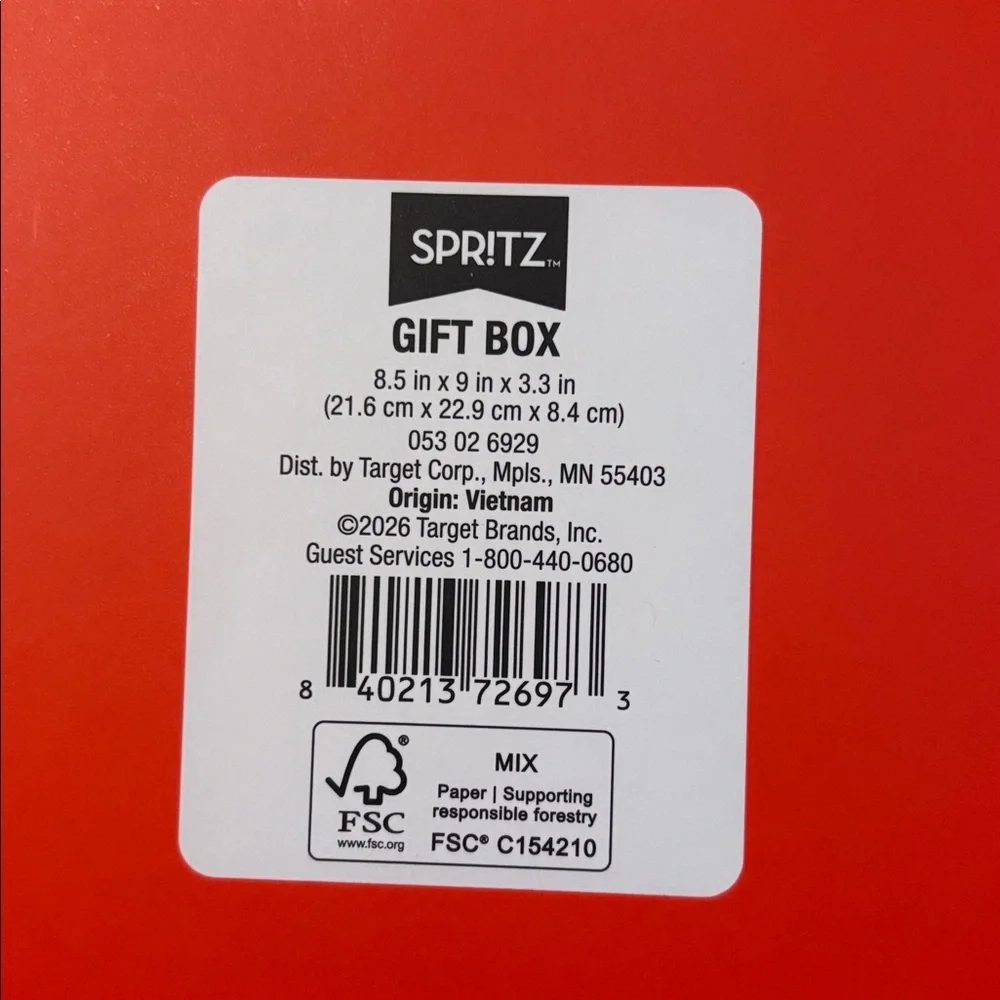 Red Heart Shaped Gift Box